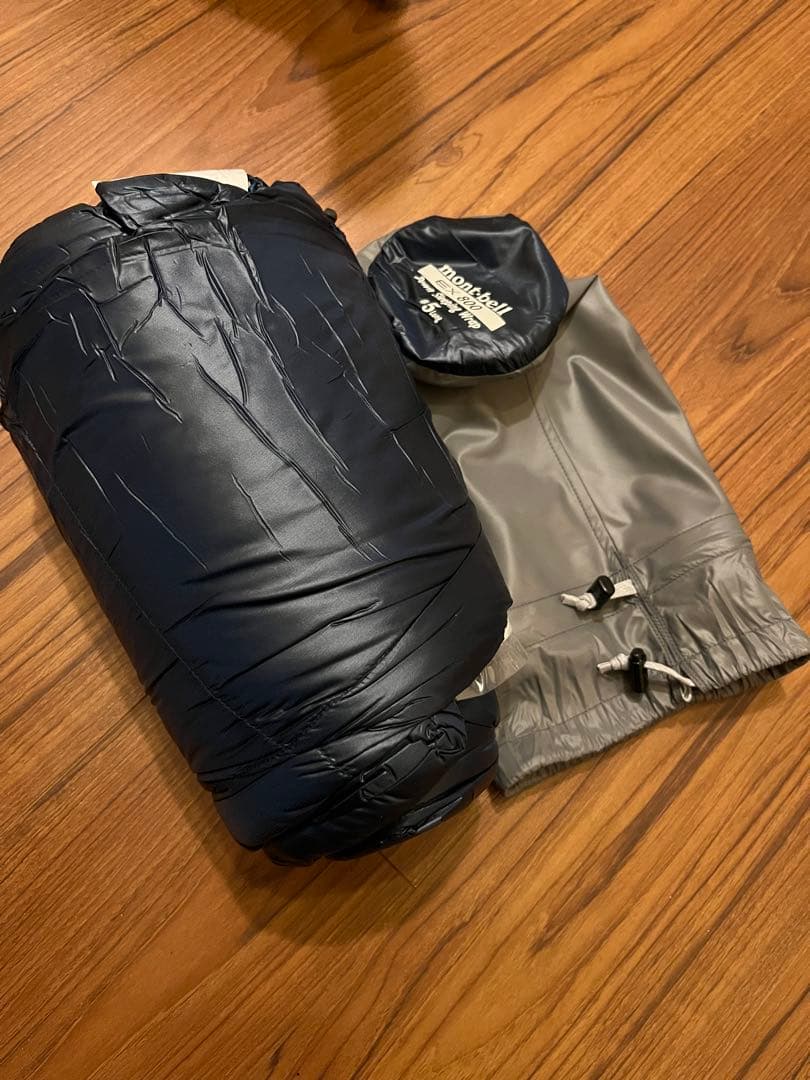 モンベル ダウン スリーピングラップ #5 ロング ネイビー