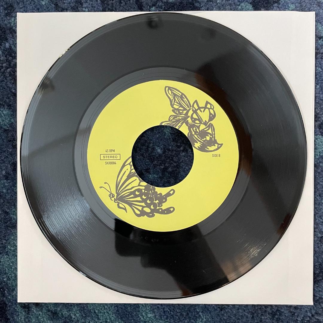 SOUL SCREAM 蜂と蝶 7インチ レコード