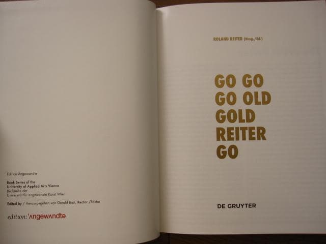 アート・デザイン・音楽 GO GO GO OLD GOLD REITER GO