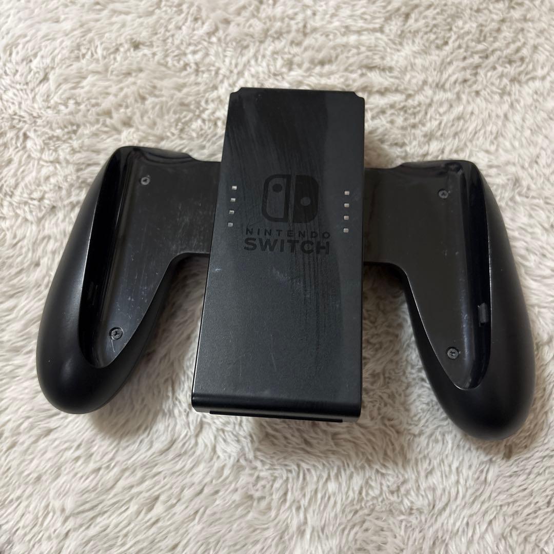 h*)様 Nintendo Switch 本体 青/赤　箱無し　専用ケース付