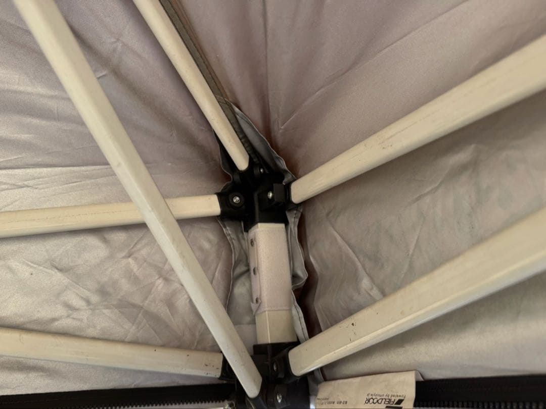 FIELDOOR タープ 300cm x 300cm ブラウン