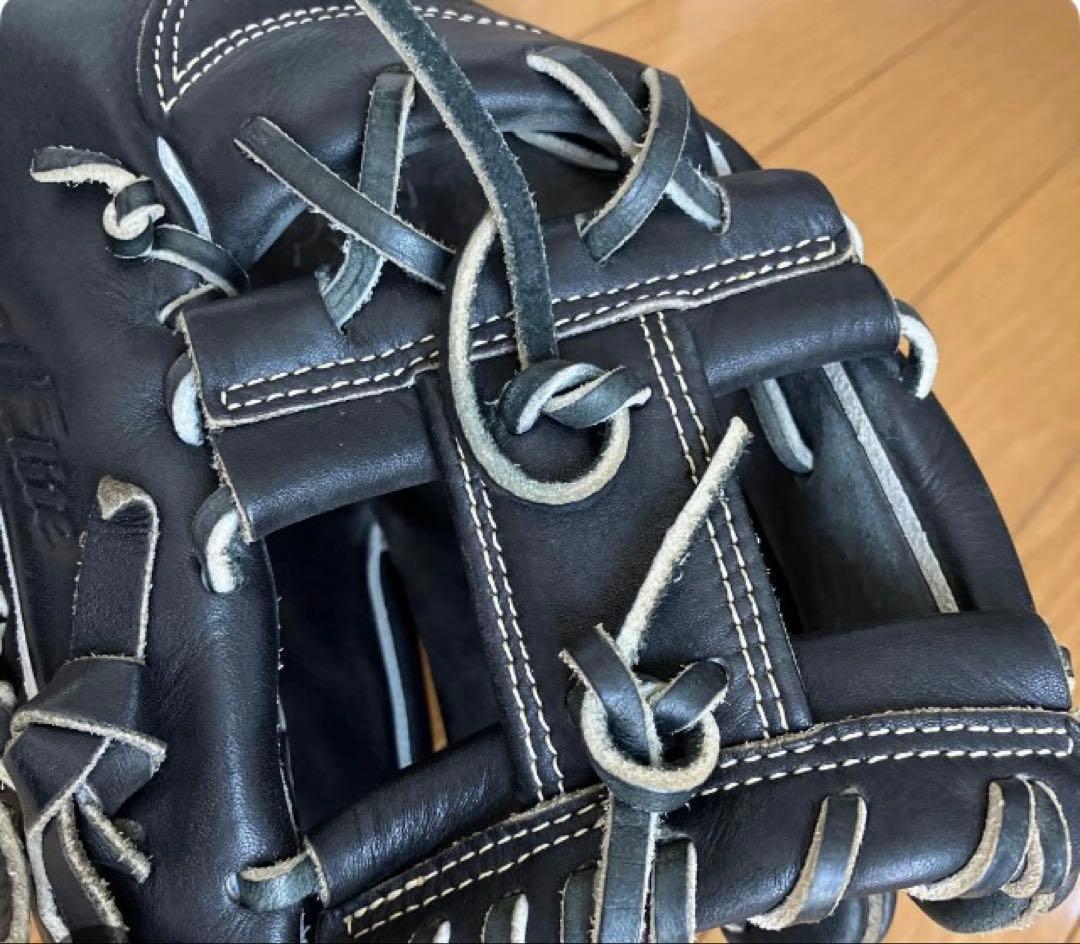 ミズノ野球 軟式用グラブ 内野手用 サイズ9 グローバルエリート グラブ袋付き