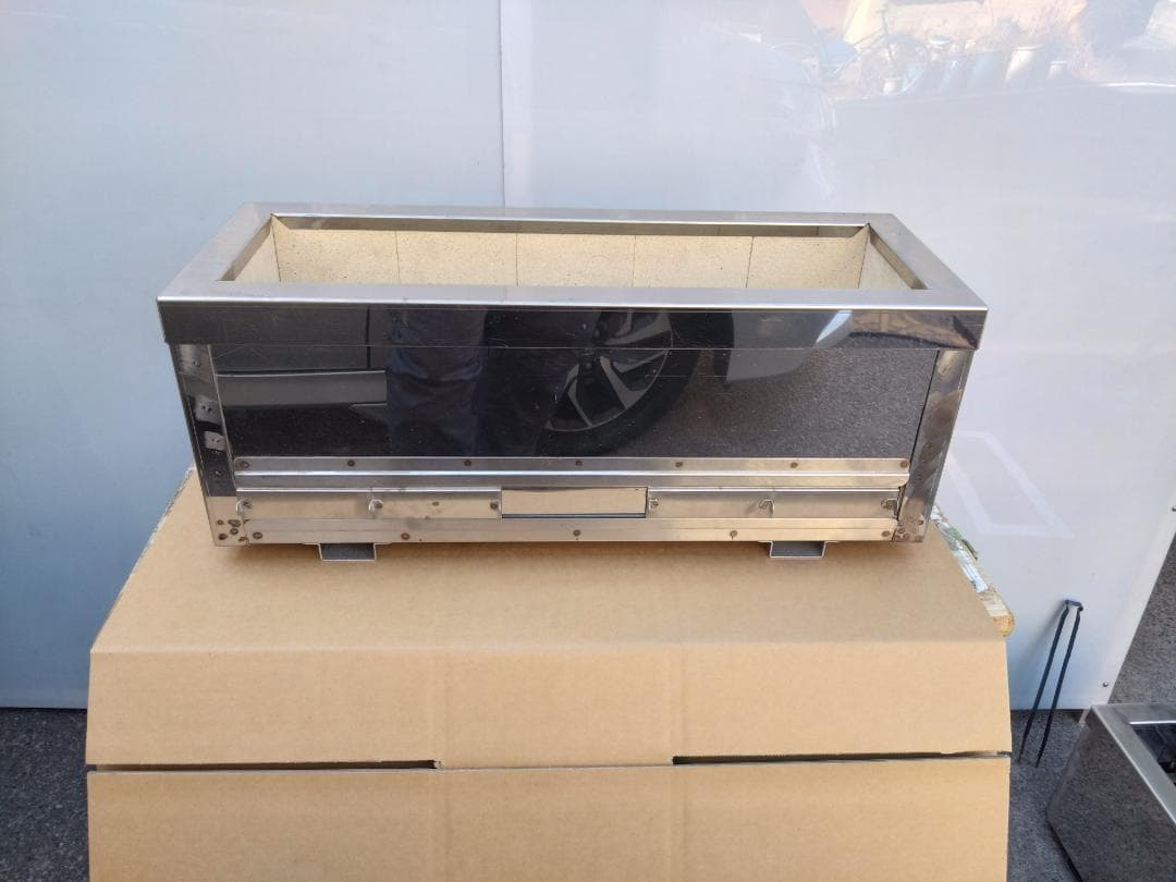 耐火レンガコンロ ★ 新品 卓上 炭火 炭焼き台 焼き鳥 木炭 備長炭 W600