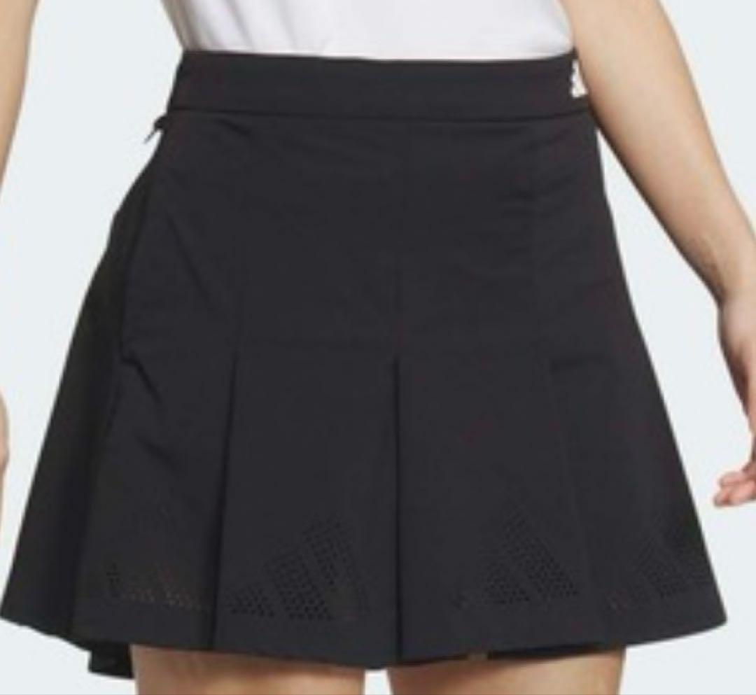 新品adidas ゴルフ　PRIMEKNIT襟付きニット　パンチングスカート