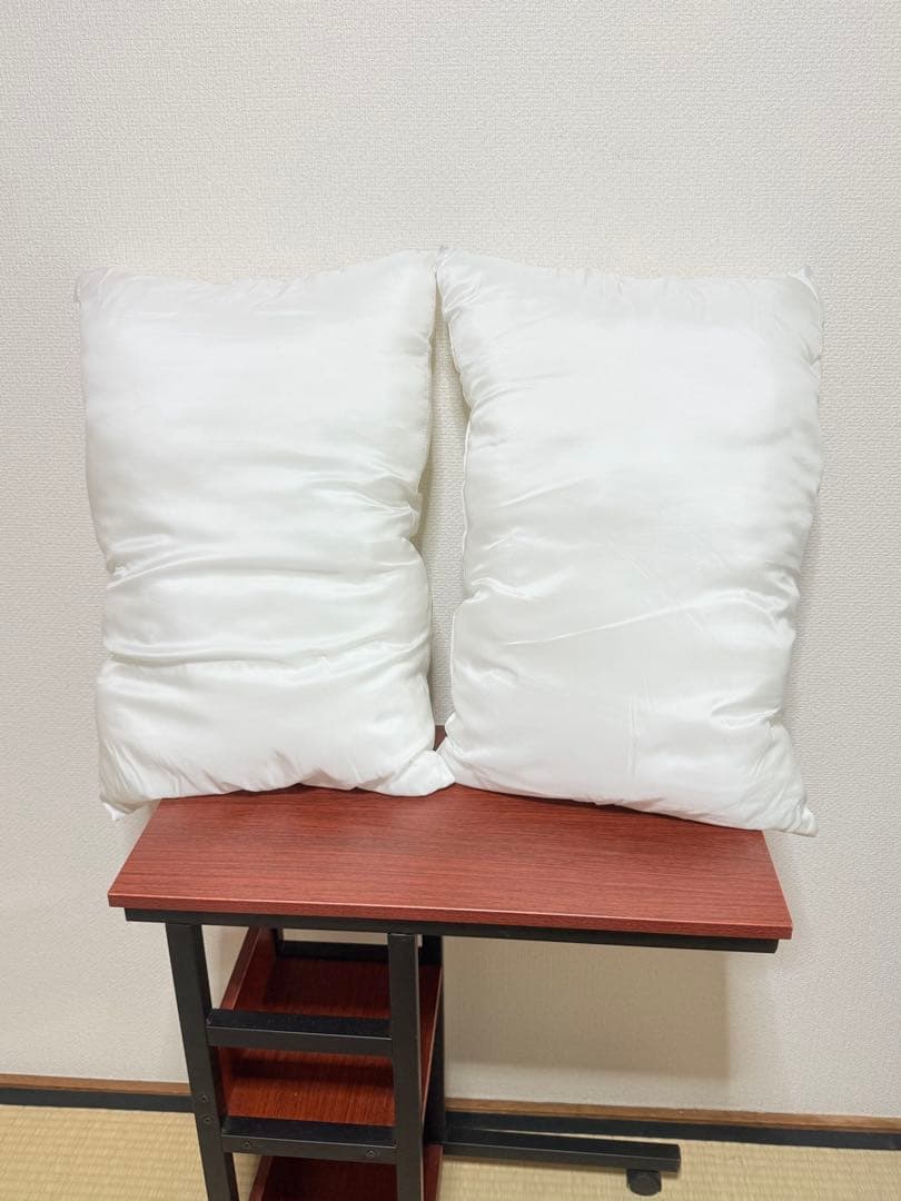 TAKEI 花柄 枕カバー＋枕 2セット まとめ売り コットン100%