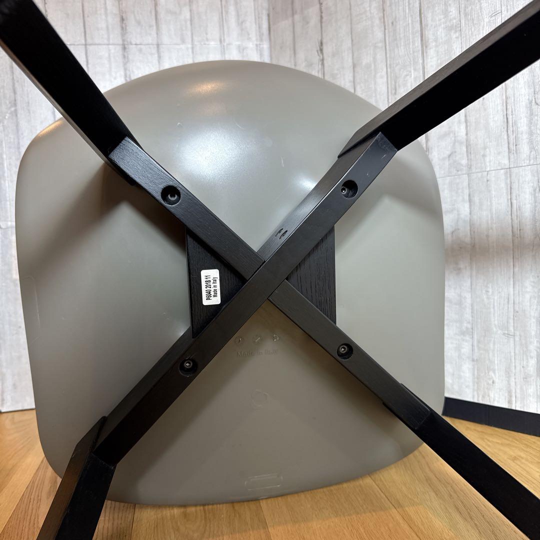 イタリア製 Calligaris Academy CB1665 マットトープ 黒