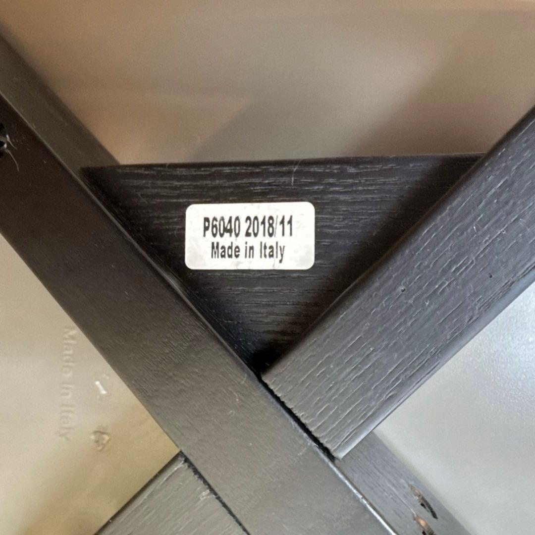 イタリア製 Calligaris Academy CB1665 マットトープ 黒