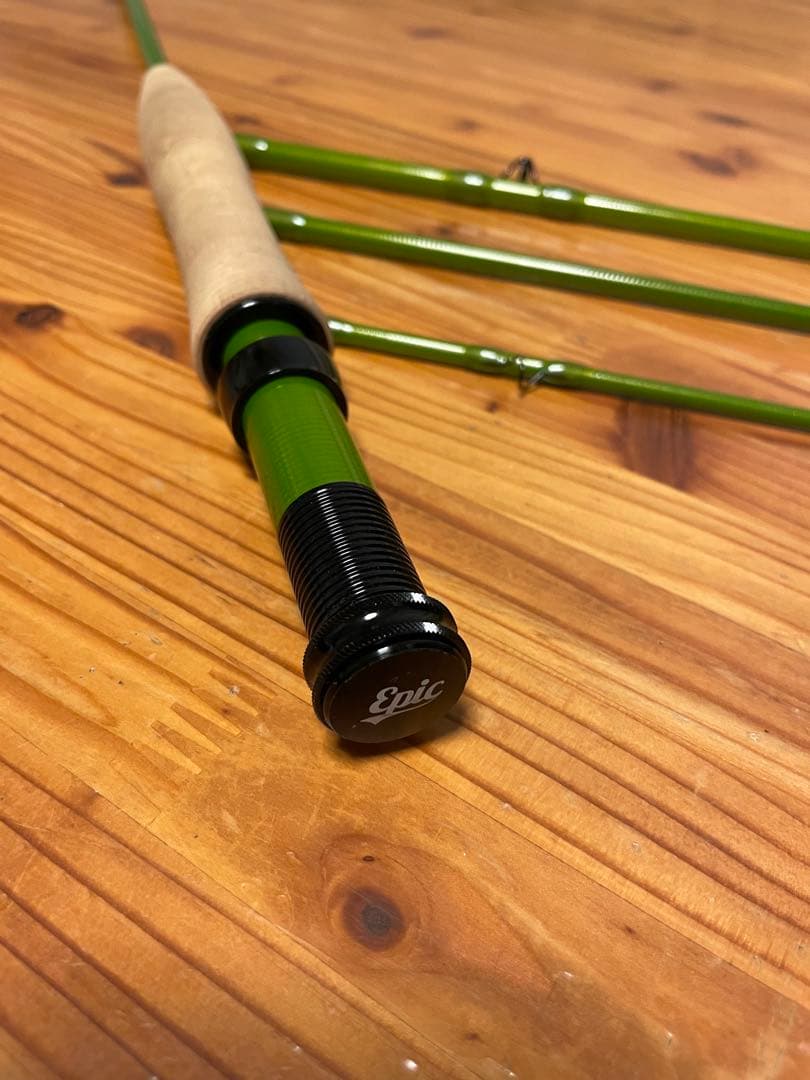 Epic 370 Fastglass II フライロッド7f 3番