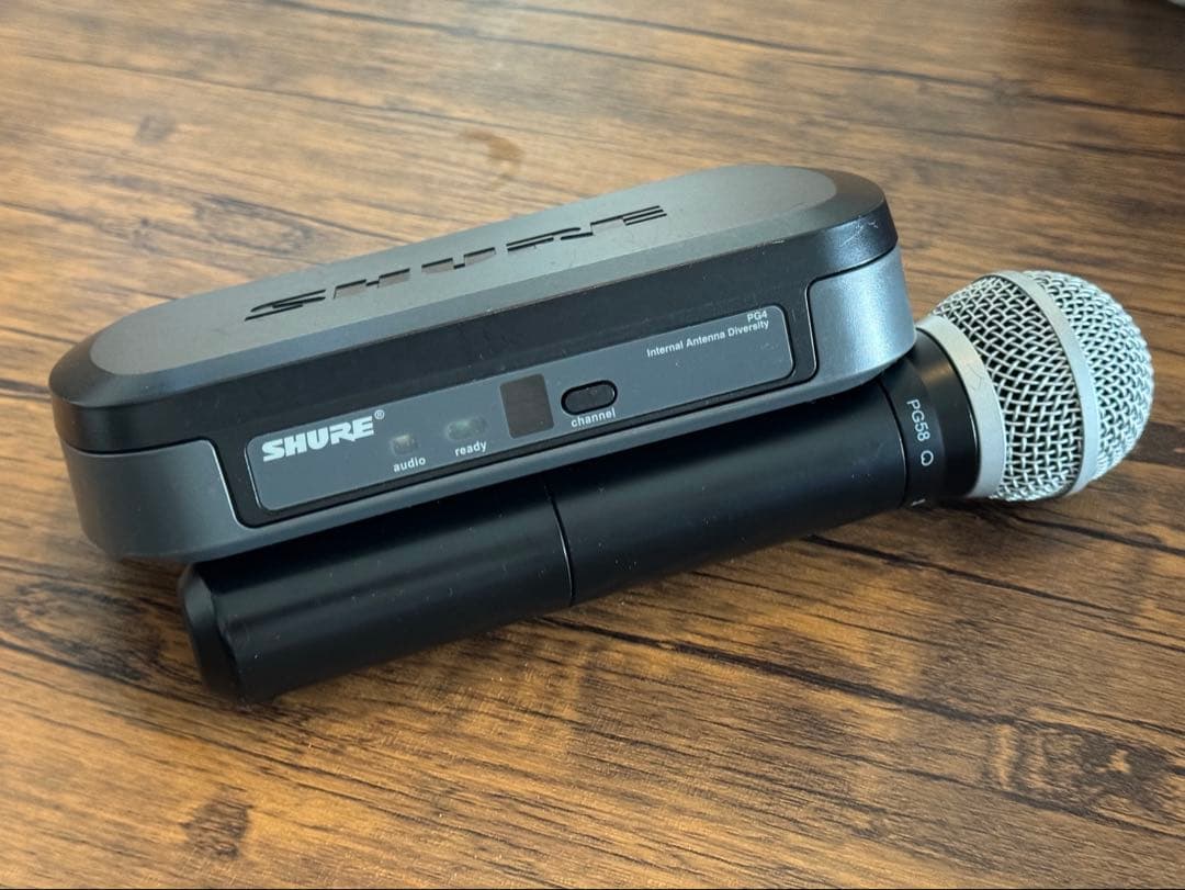 Shure PG24 / PG58 ワイヤレスマイク　国内正規品