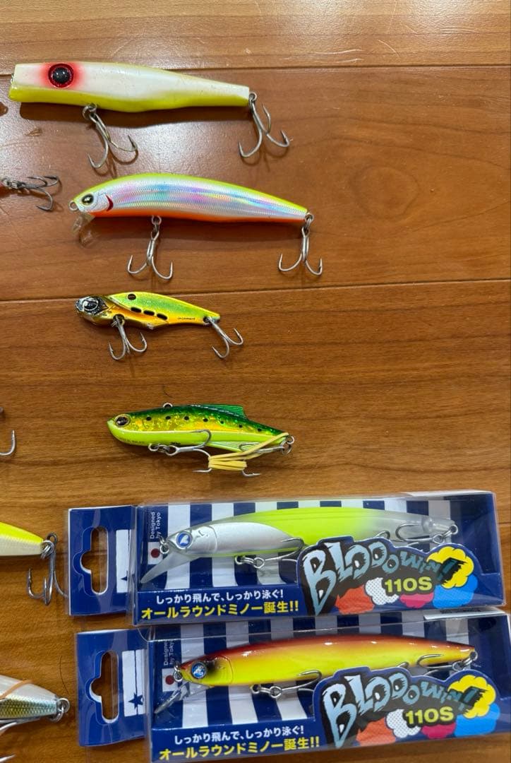 BlueBlue、APIAその他　シーバスルアー　まとめ売り