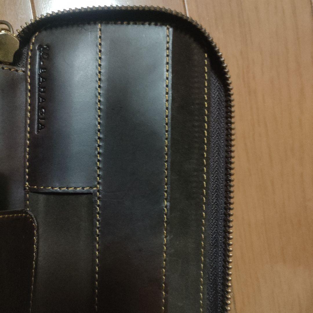 バハギアクラフト　ラウンドジップペンケース