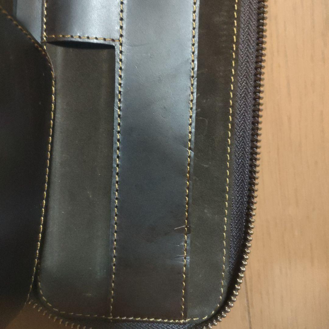 バハギアクラフト　ラウンドジップペンケース