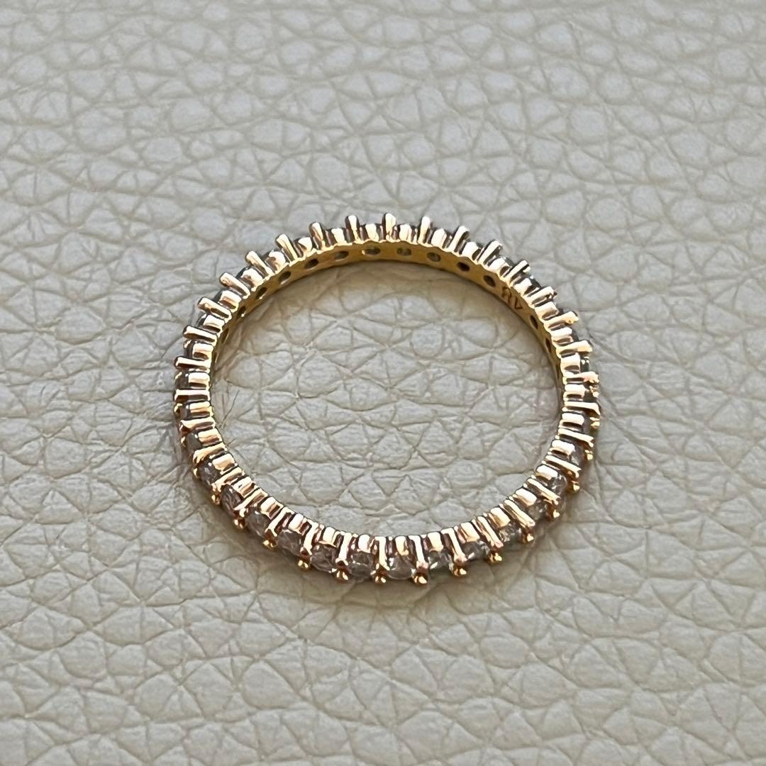 スワロフスキー SWAROVSKI リング 48 指輪 ローズゴールド