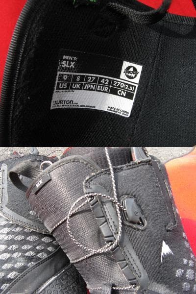 ★BURTON 最高峰ブーツ　SLX　２７ｃｍ　バートン　インナー破れなし★