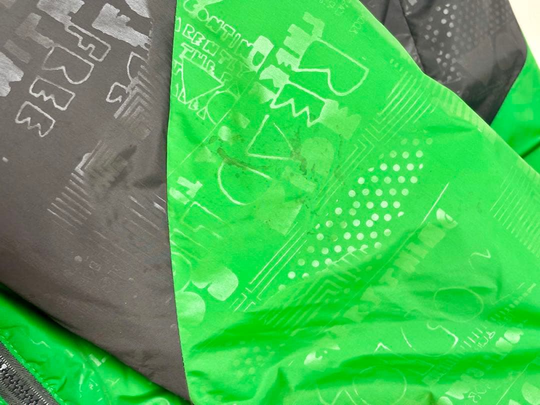 【貴重】VOLCOM ウェア　上下セット　グリーン ブラック