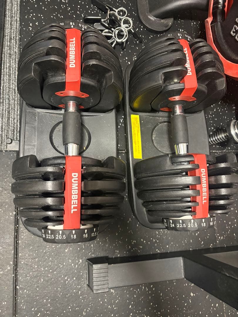 再出品、引取限定12万相当、プレート、ラック、可変ダンベル、シャフト、ストレージ