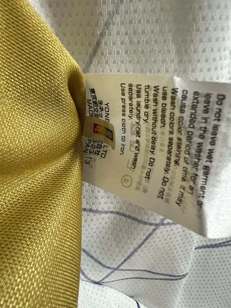 YONEX ユニフォーム　ウェア　リンダン　ノースリーブシャツ 限定モデル　美品