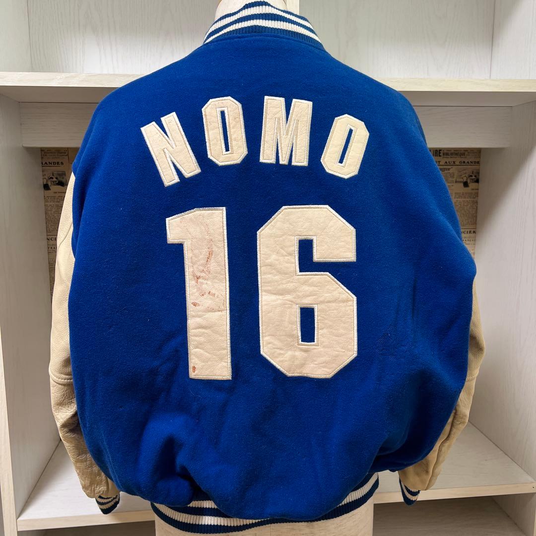 貴重　ロサンゼルスドジャース　スタジャン　野茂英雄　非売品　入手困難　96年製