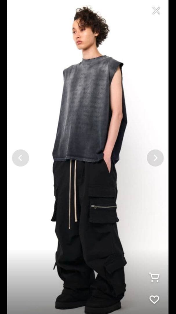 DankeSchon カーゴパンツ バギーカーゴ ダンケシェーン ワイドパンツ