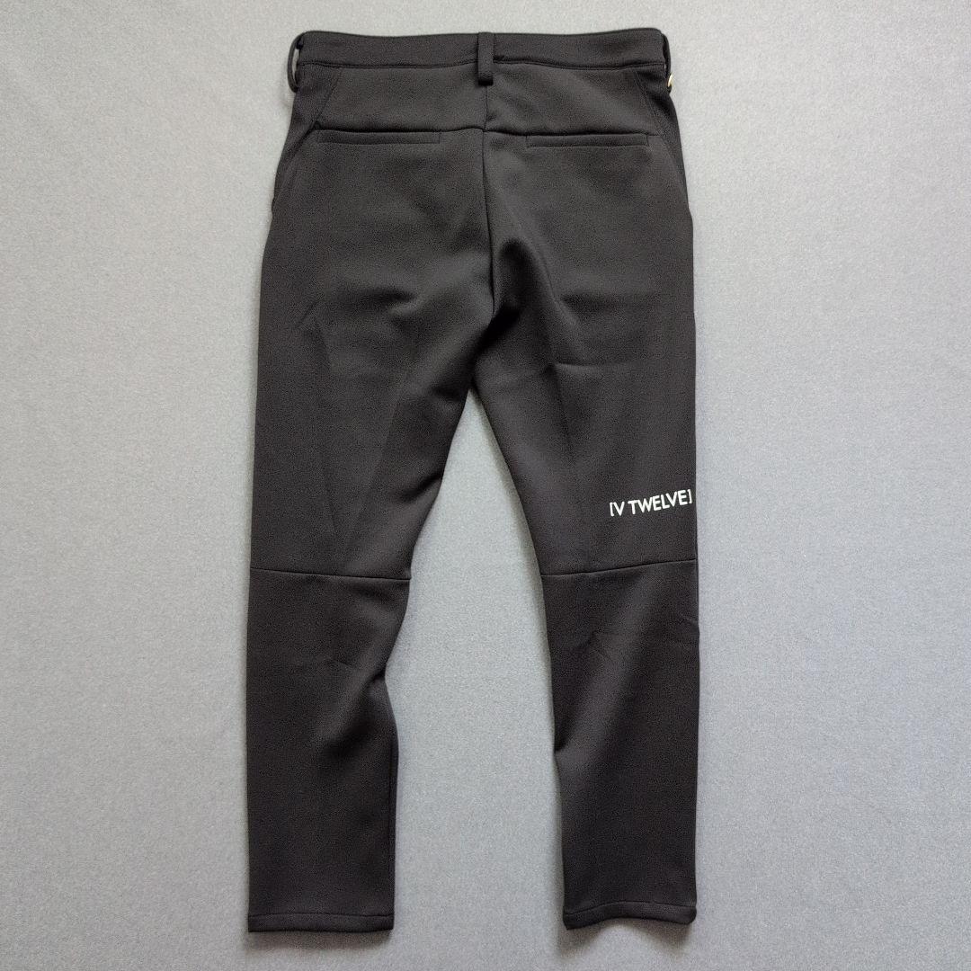 【未使用・完売品】ヴィトゥエルブゴルフ　ダンボールニット素材　ジョガーパンツ　黒