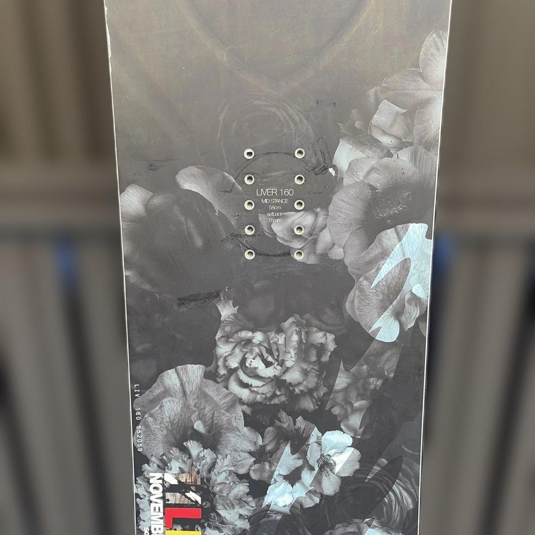 NovemberLIVER TWIN スノーボード　160