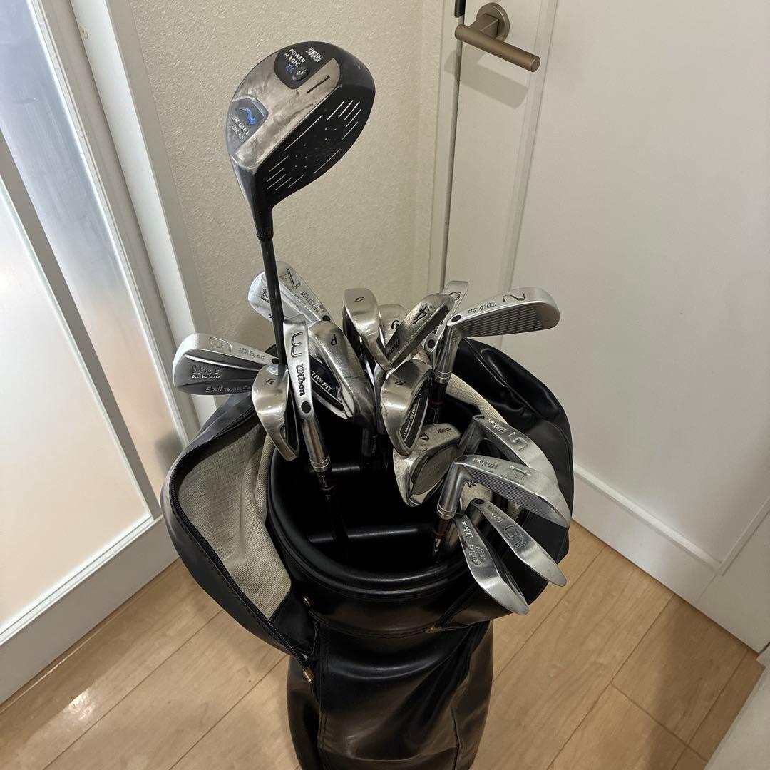 ゴルフまとめて　19本セット　バック付き！