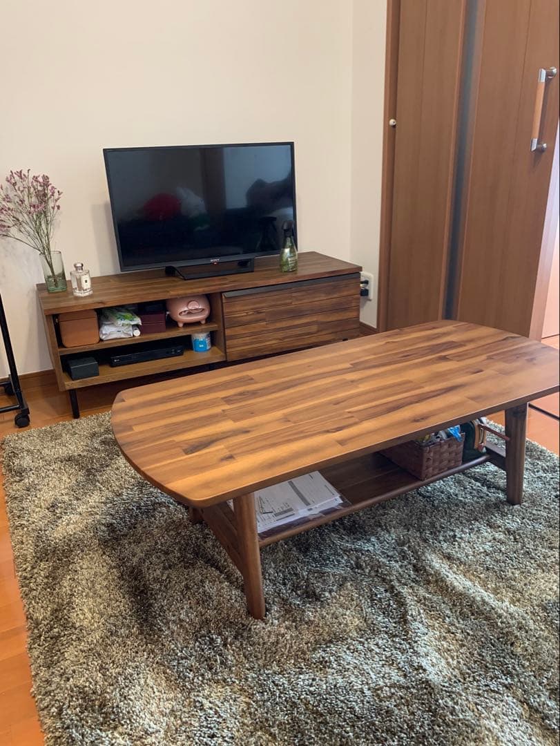 ウニコ スウェラ ローテーブル unico SWELLA アカシア 天然目