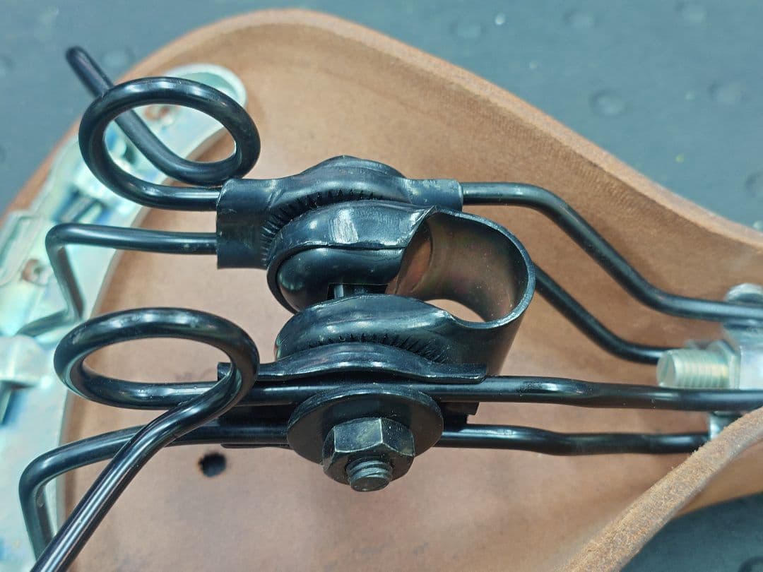 藤田サドル　Belt　レザーサドル　デッドストック品