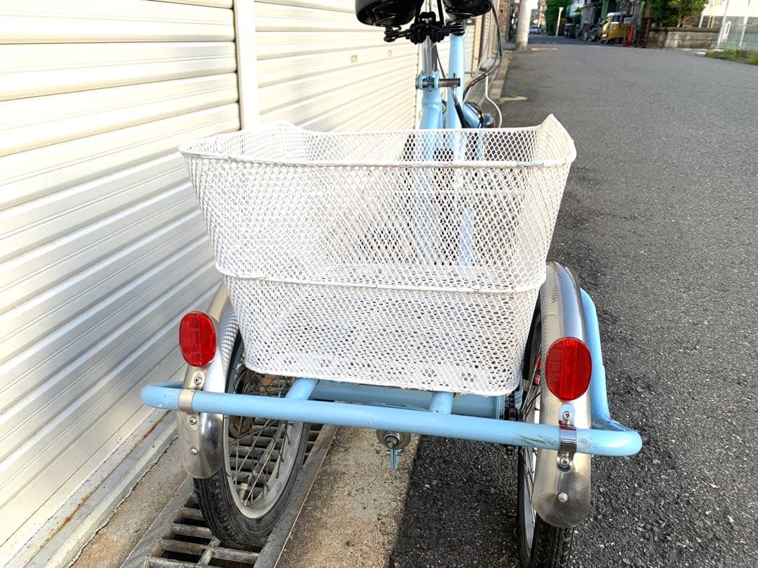 電動アシスト三輪自転車 24V8.5Ah 20-16インチ動作確認済