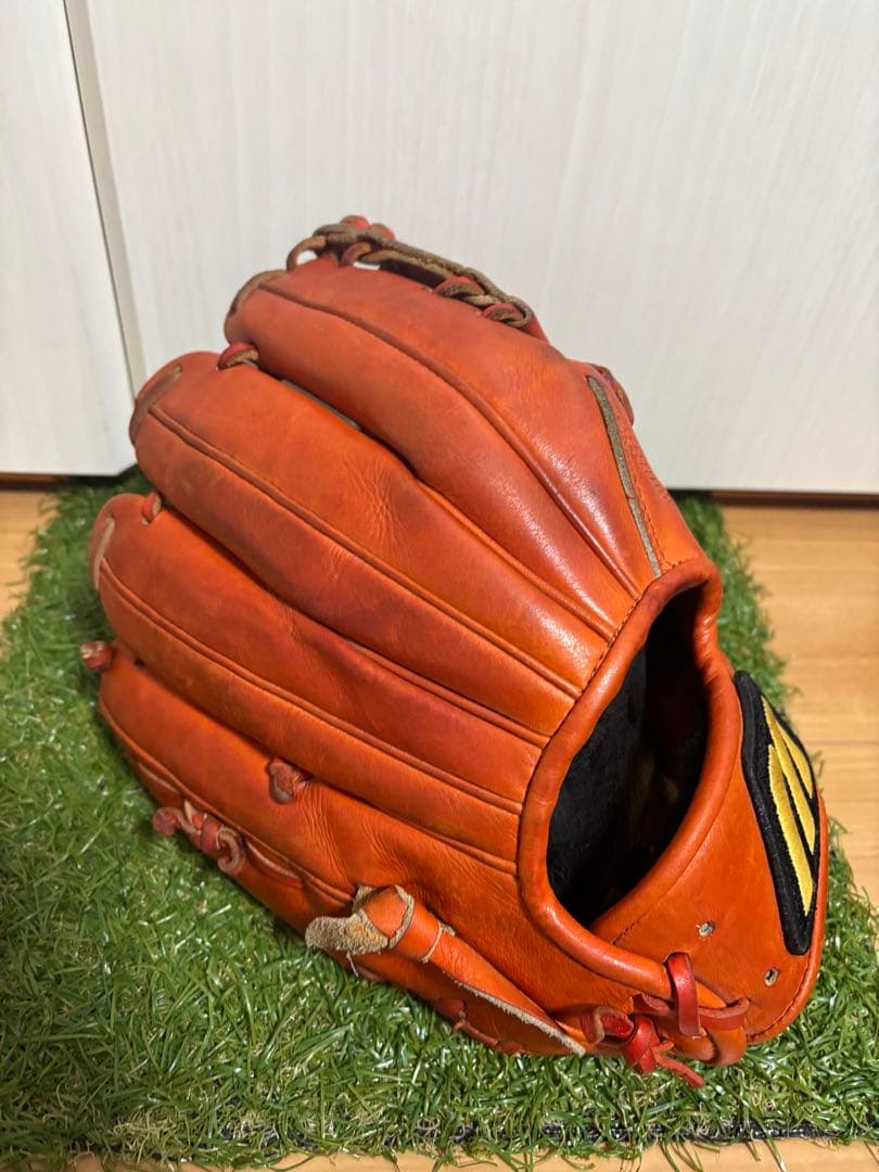 硬式用　日本製　初期型　ミズノプロ 内野手　 Mマーク　ビックM ミズノ