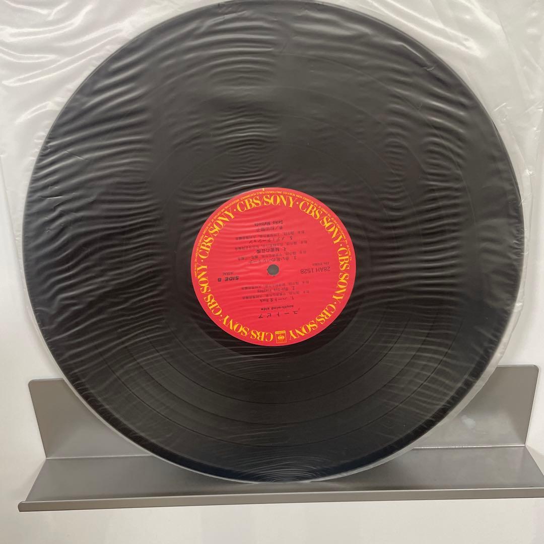 松田聖子 ユートピア ＬＰレコード 木製ボード付き