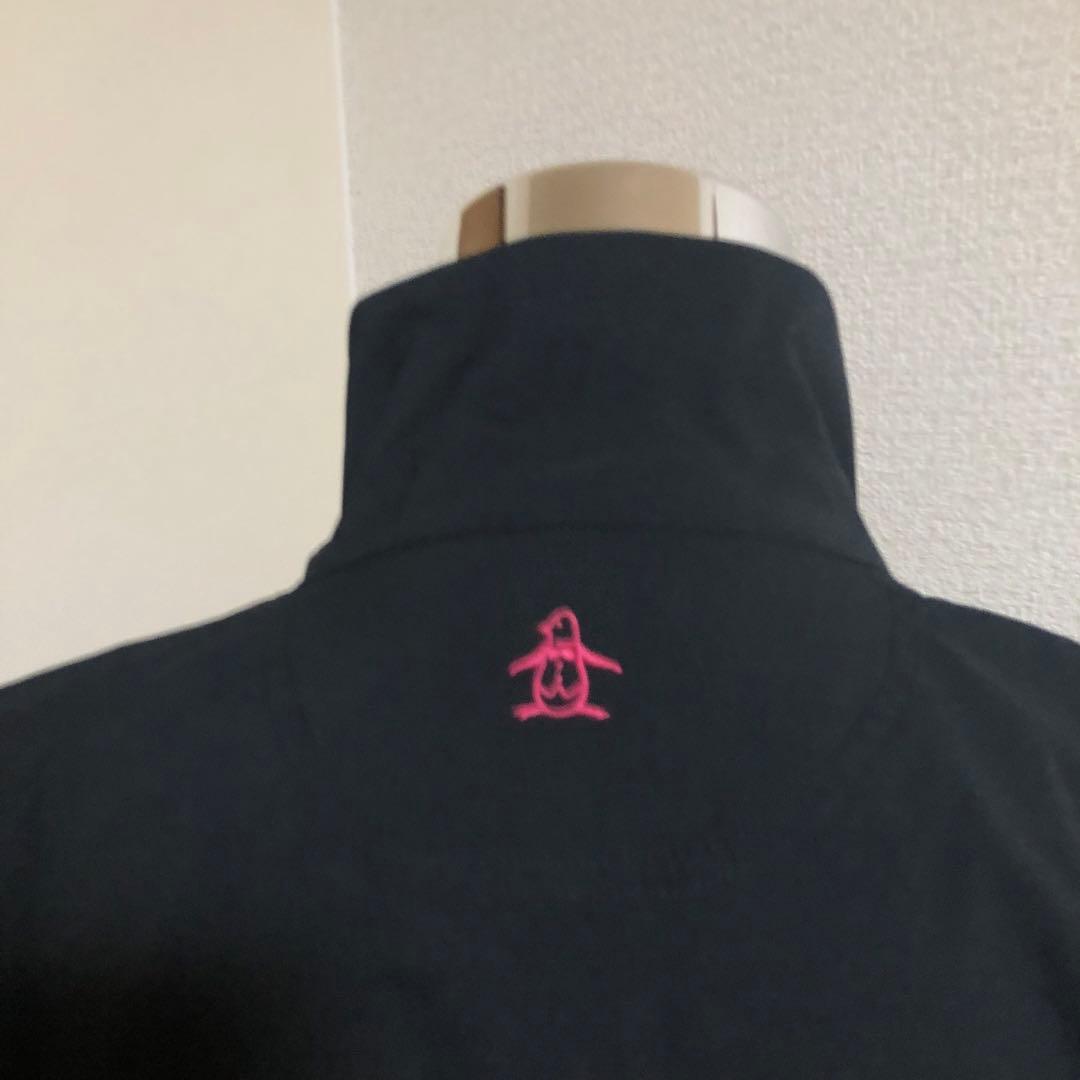 マンシングウェア ゴルフ ジップアップ ジャケット ブラック Mサイズ