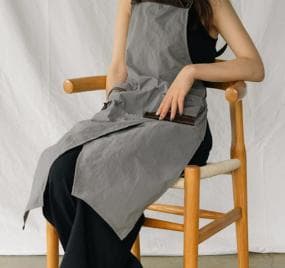 【美容師・理容師御用達】aruci×PREPPY/KONBU®︎ ハカマエプロン