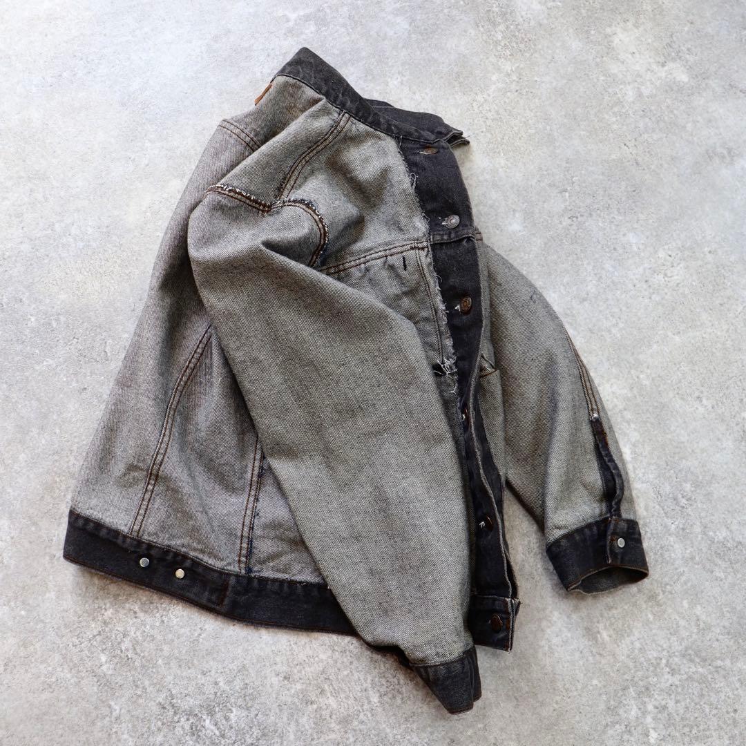 こ様 80s 70506 先染め Levi's リーバイス ブラックジャケット
