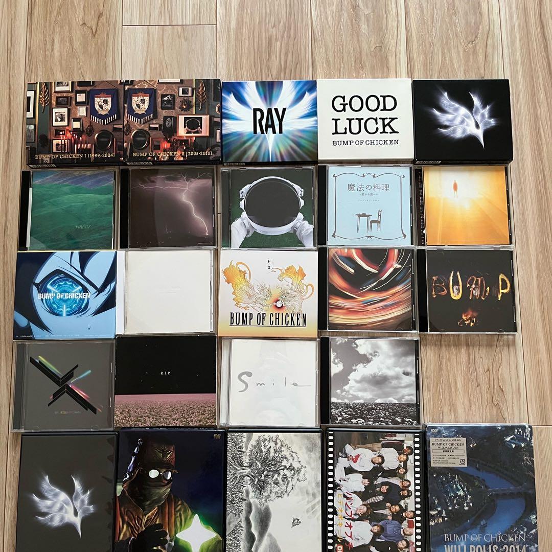 BUMP OF CHICKEN アルバム シングル DVD まとめ売り 24本