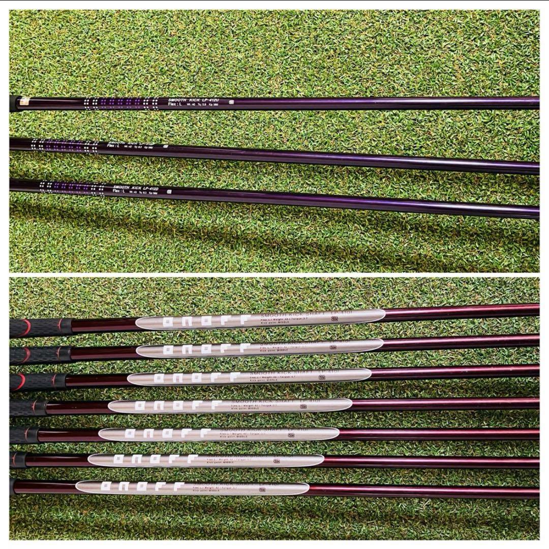高級 ONOFF オノフ 本格9本＋オデッセイパターレディース ゴルフセット