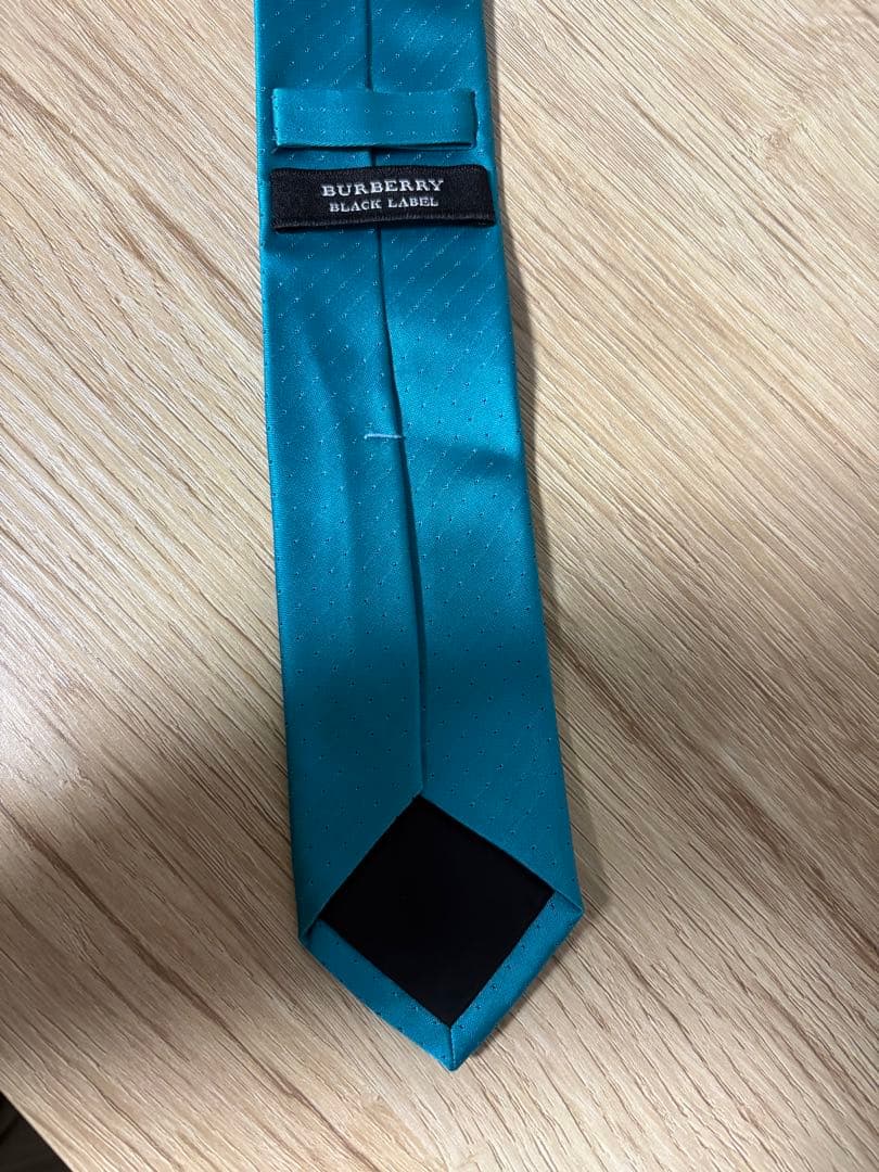 【専用】Burberry Black Labelネクタイドット柄ブルーグリーン