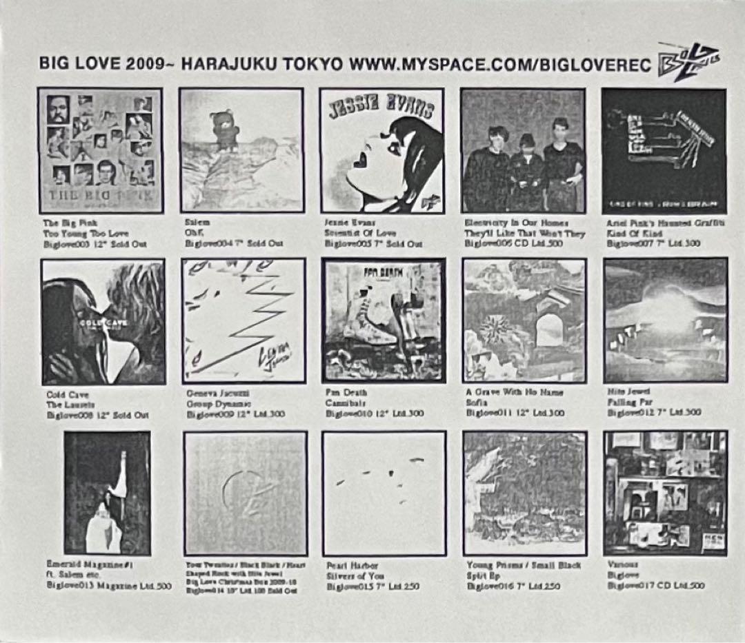 VARIOUS / BIG LOVE RECORDS ‎BIGLOVE017
