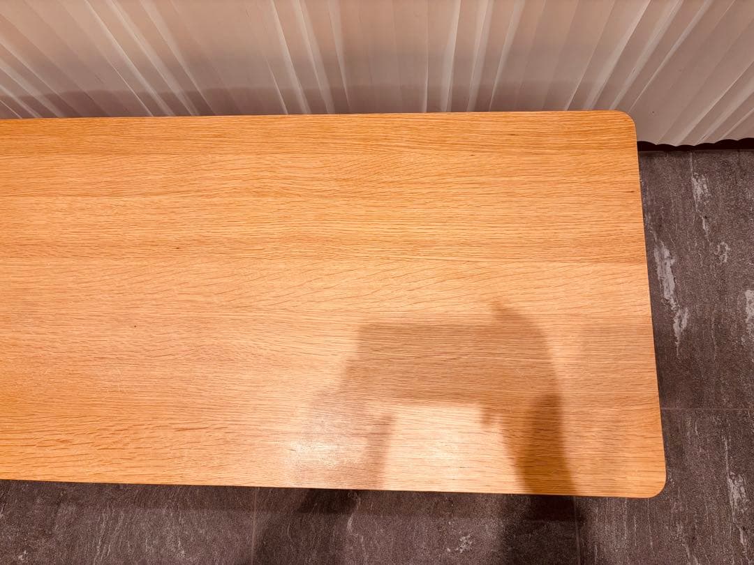 ☘️送料込⭐️美品⭐️廃盤希少⭐️無印良品⭐️木製ローテーブル⭐️オーク材