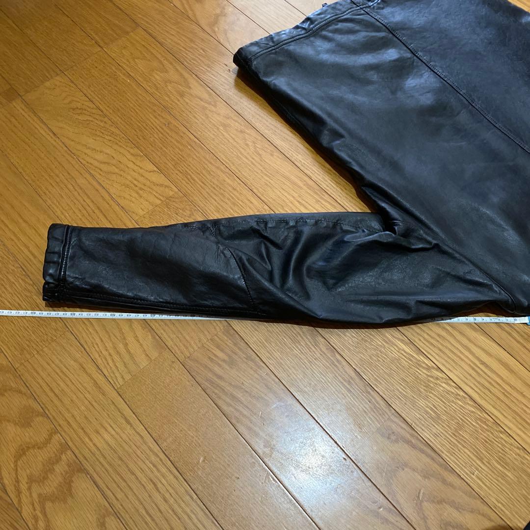 GIORGIO BRATOブラックレザージャケット