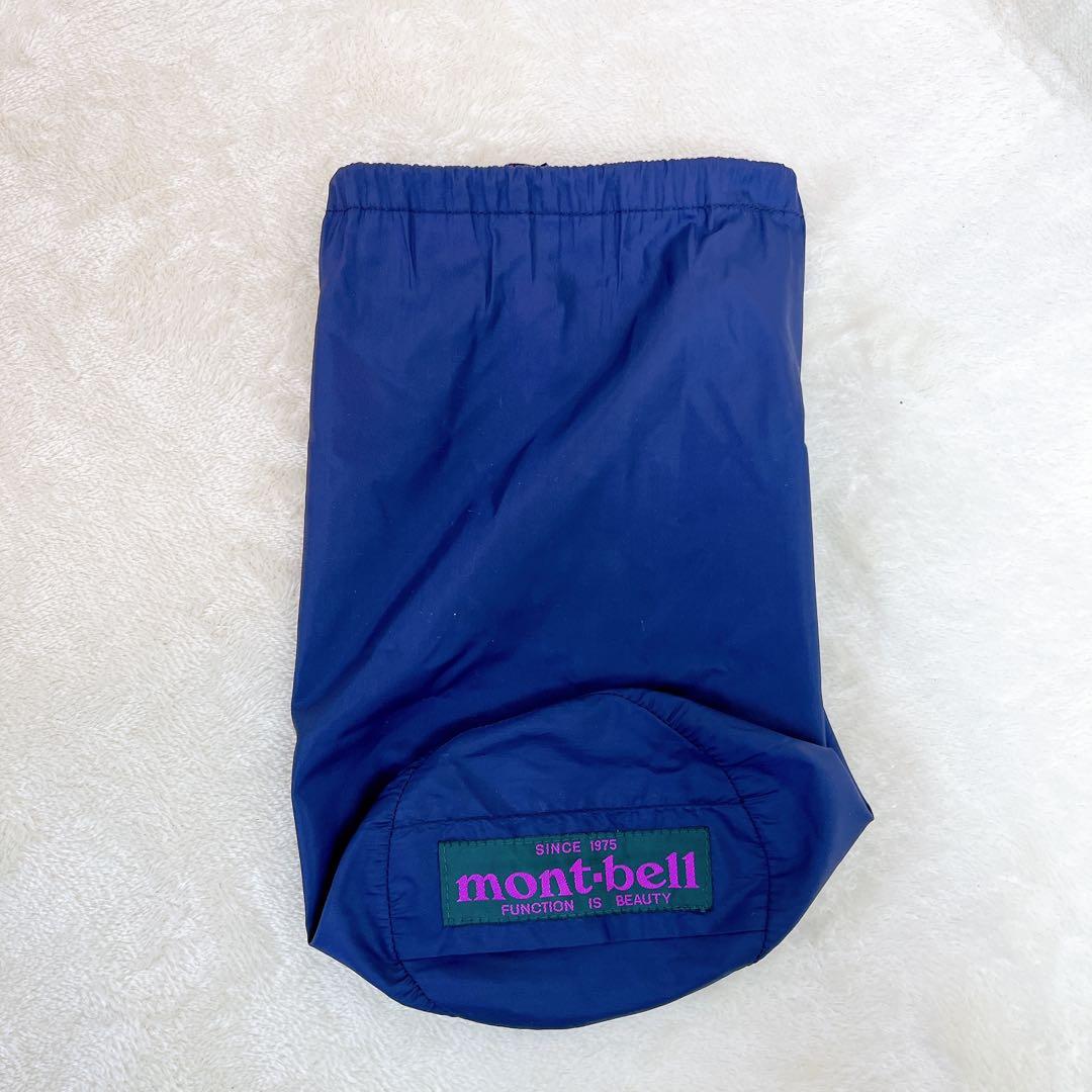 ヴィンテージ✨極美品 mont-bell ダウンベスト 90s 収納袋付き M