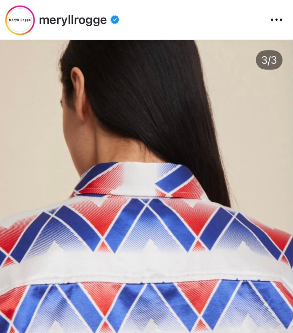 新品 MERYLL ROGGE メリルロッゲ ユニセックス ロングシャツ 38