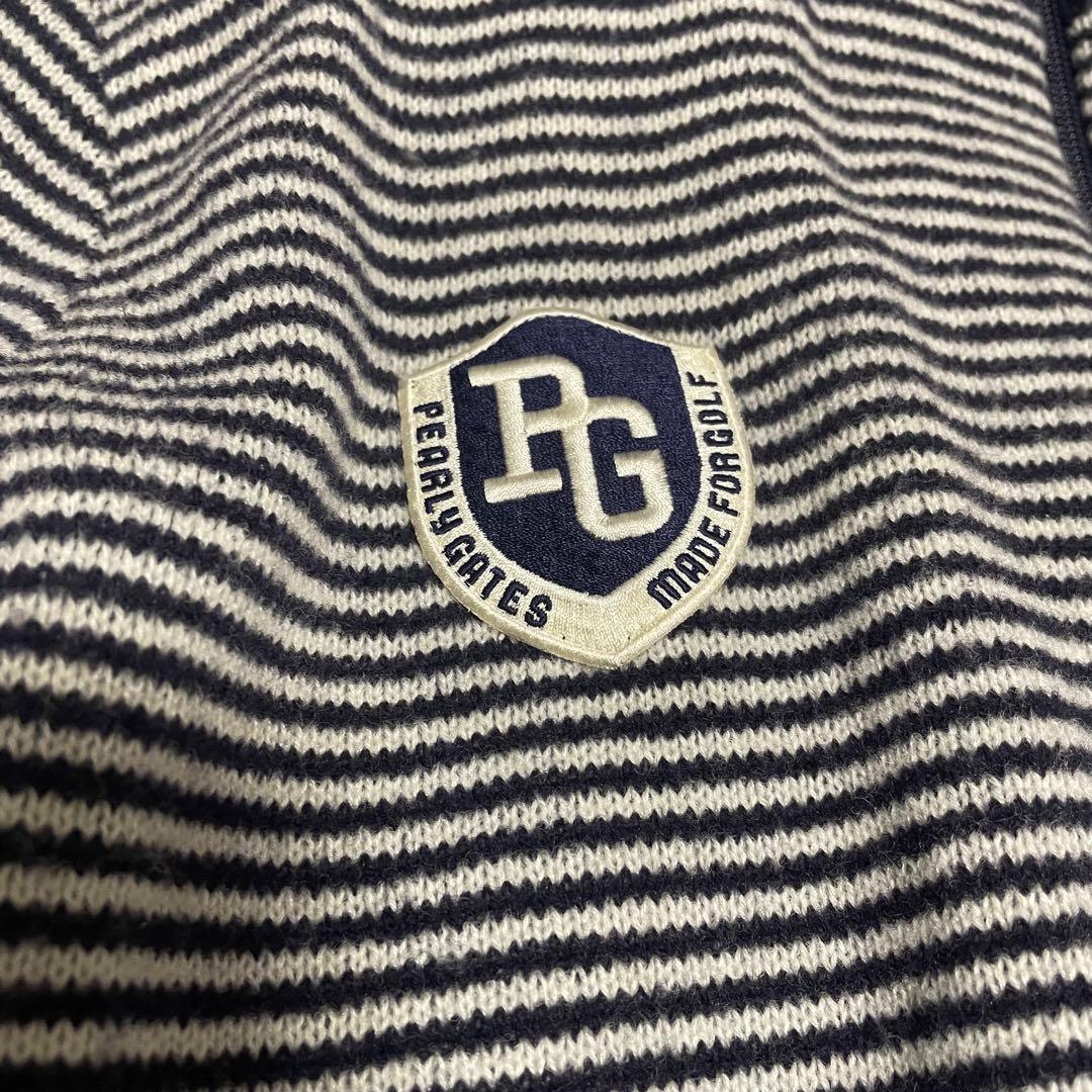 パーリーゲイツ　ジャケット　サイズ6 ニット　セーターブルゾン　フルジップ