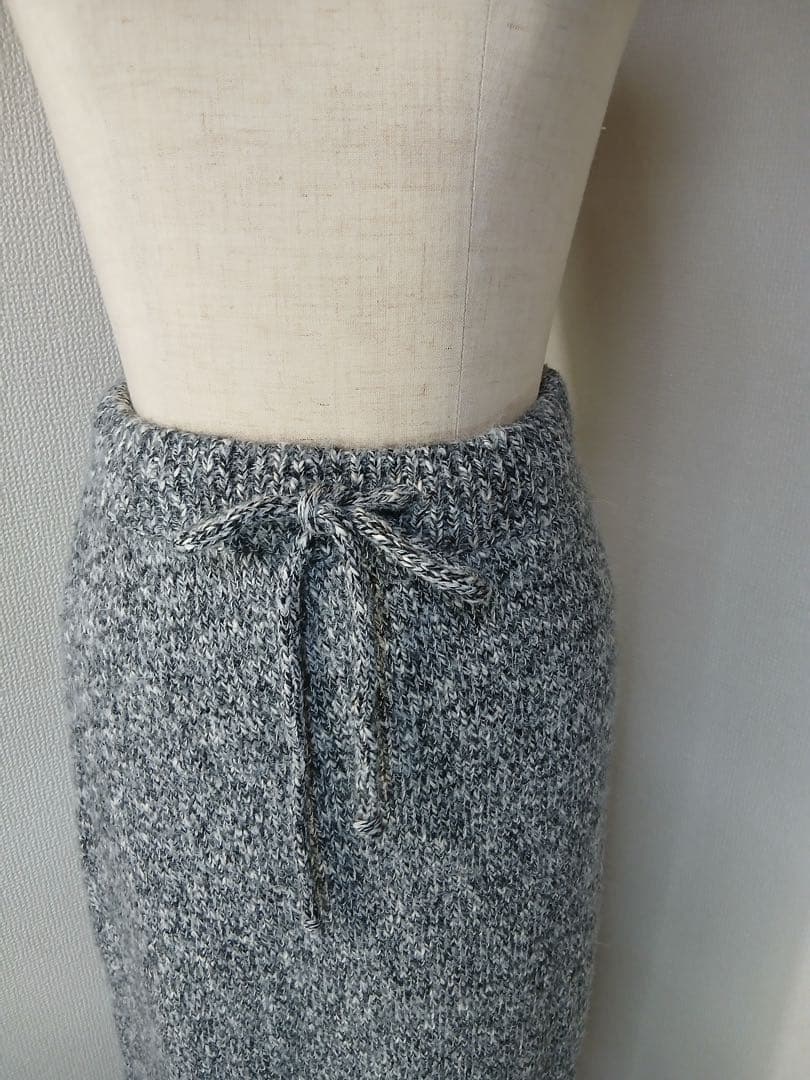 エシカesicaクロスデザインミックス ロングワンピーススカート2点セット