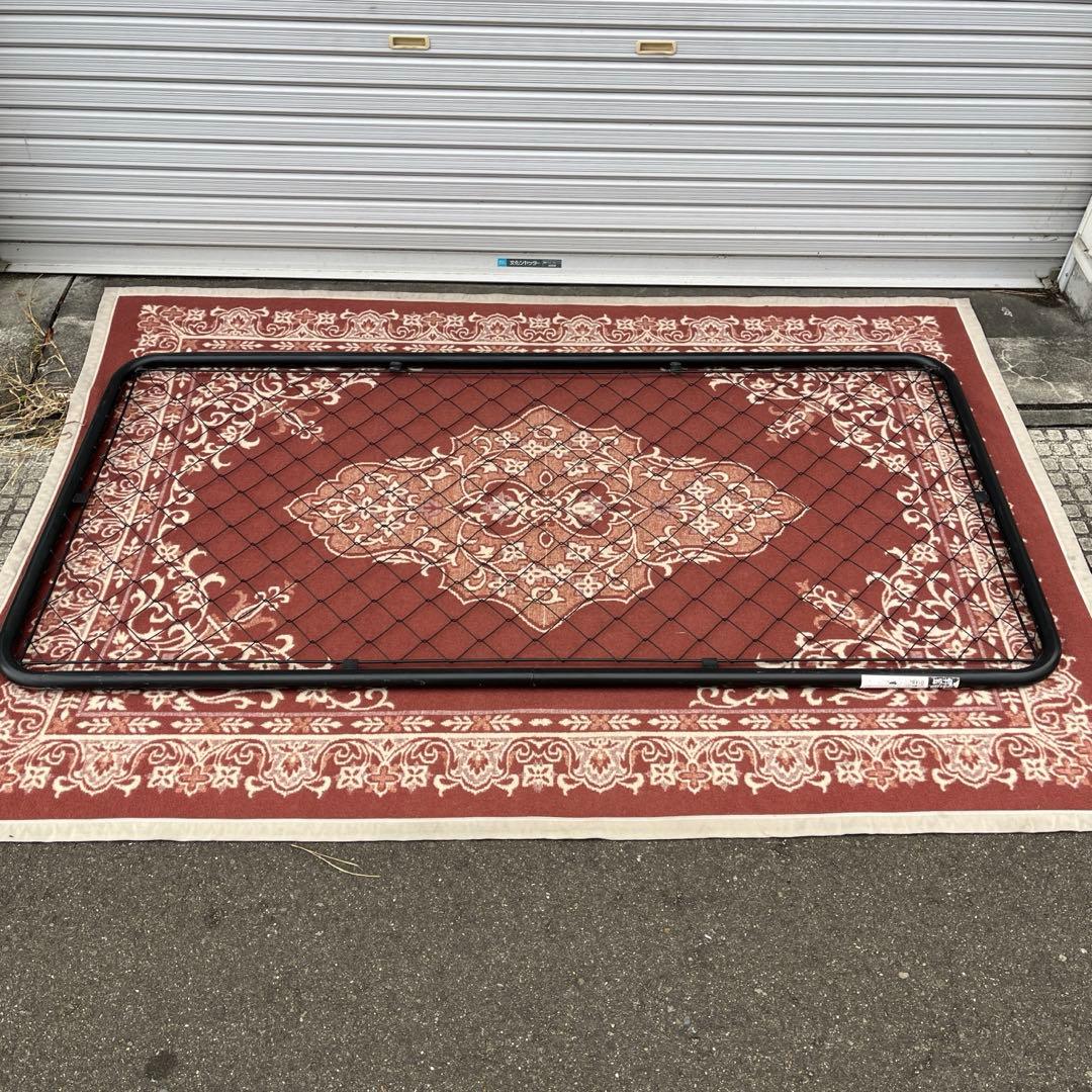 アメリカンフェンス 3枚◾️黒ブラック180cm x 90cm ガレージインテリア