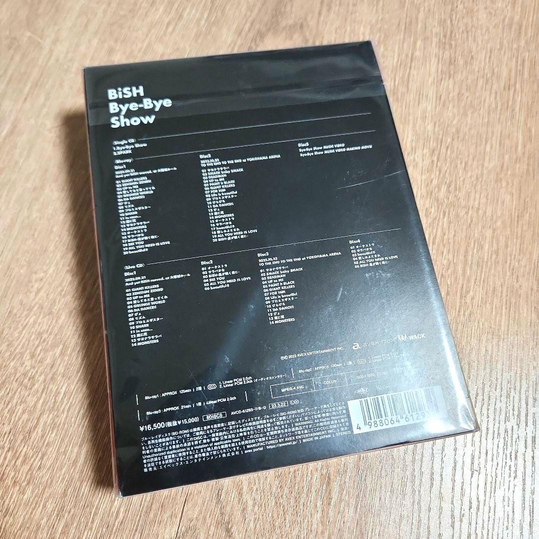 BiSH「Bye-Bye Show」〈初回生産限定盤（5CD+3BD）〉