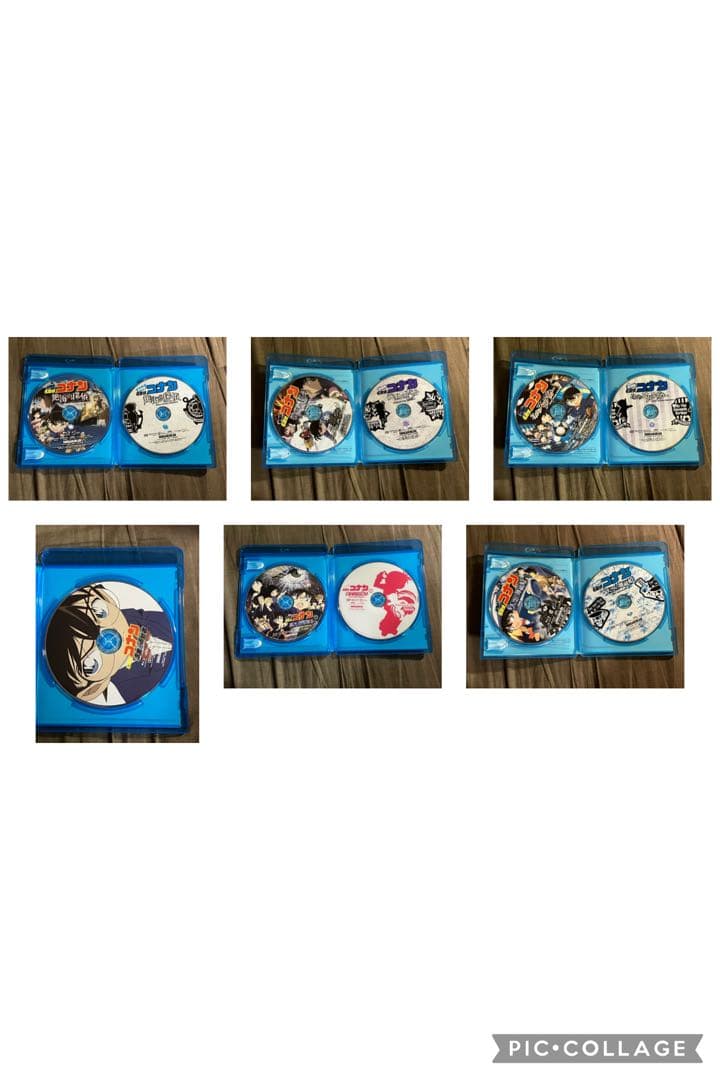 梱包方法必読　劇場版　名探偵コナン　ブルーレイ　コンプリートセット