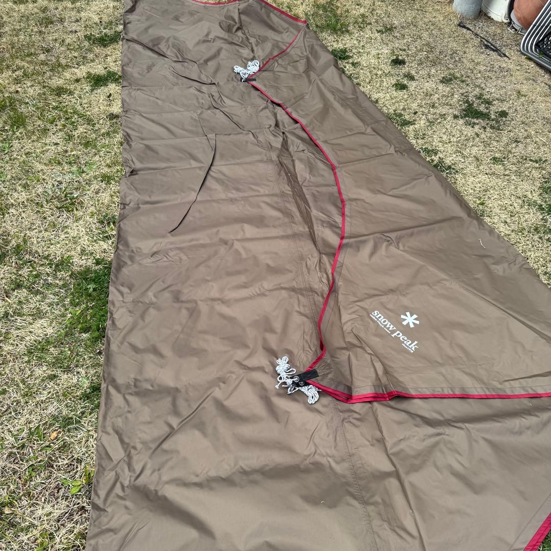 【1回使用のみ】 peak HDタープ ヘキサ L TP-862