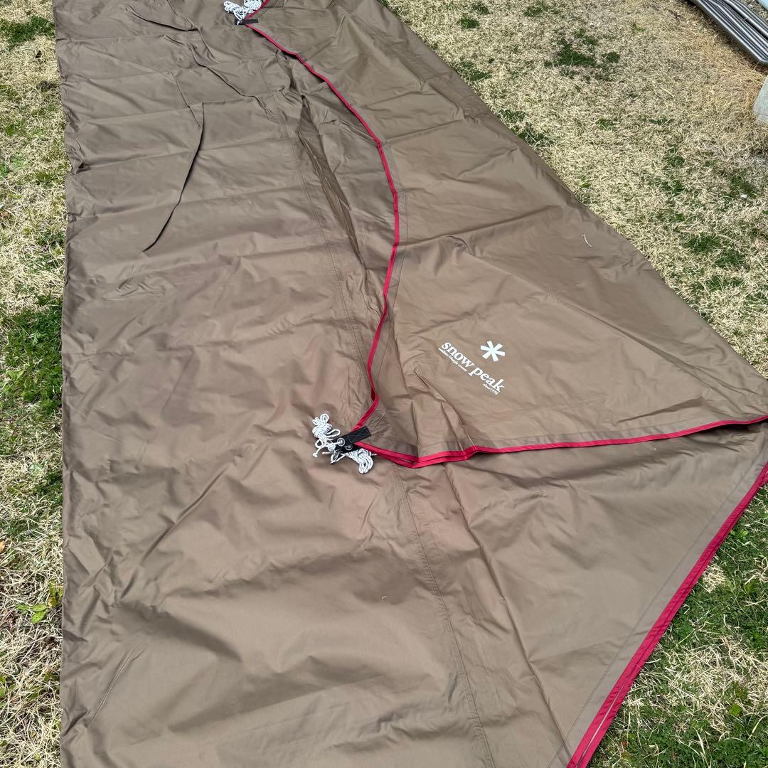 【1回使用のみ】 peak HDタープ ヘキサ L TP-862