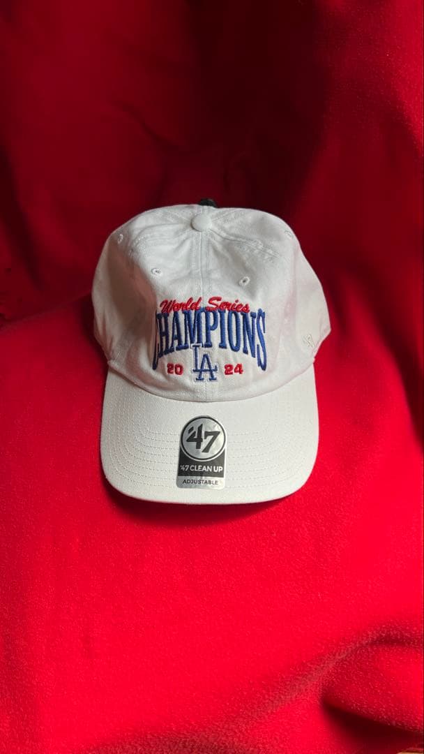 ☆新品☆キャップ　チャンピオンシップ　白　47 アジャスト式